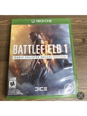 Microsoft XBox One - Battlefield 1 Early Enlister Deluxe Edition missing manual